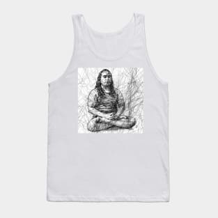 PARAMAHANSA YOGANANDA ink portrait .2 Tank Top